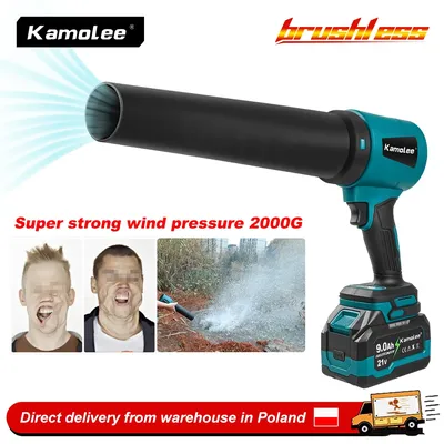 Kamolee 2000G 400M/S Turbo Jet Fan 3000W Cordless Electric Air Blower Violent Handheld Power Tool