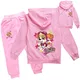 Bambini Primavera Autunno Paw Patrol Moda Felpa con cappuccio + Pantaloni 2 pezzi Tute 2-13 anni Ragazzi Ragazze Streetwear Set di vestiti per bambini