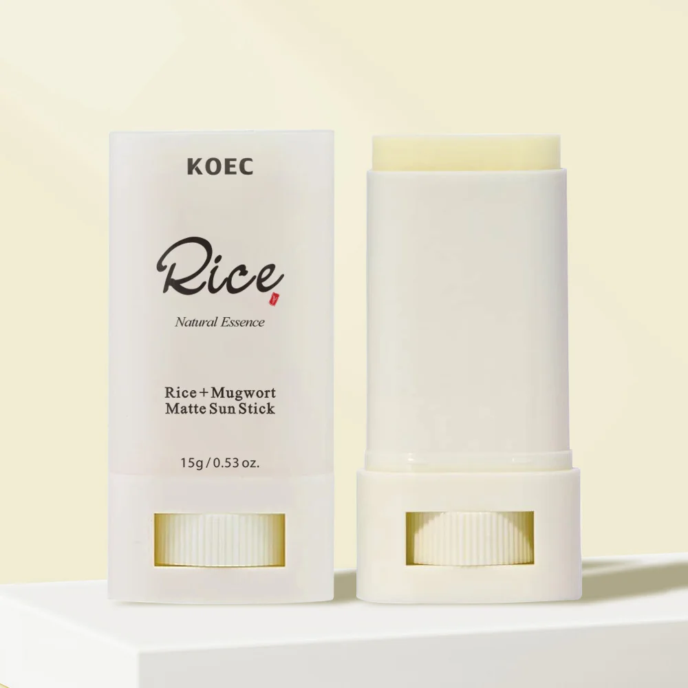 Die matte Schutzstange SPF50++ enthält Reis- und Kurkuma-Zutaten, schützt vor Sonnenschutz und Antioxidation Image