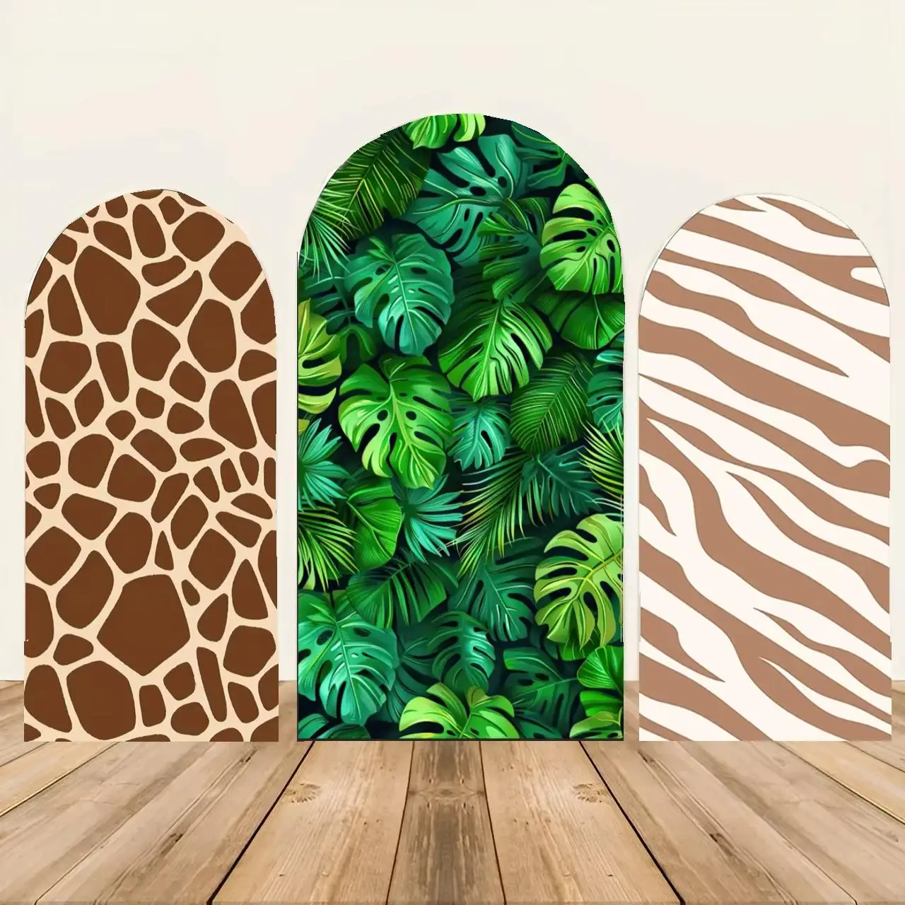 VIKAMA gewölbter Hintergrund, E-Commerce-Produkt, Fotografie-Hintergrund, Hochzeit, Geburtstag, Party, Event-Dekoration Image