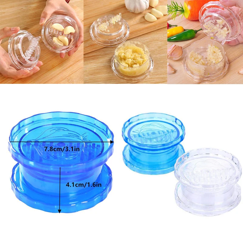 Küche Multifunktionale Knoblauch Brecher Manuelle Knoblauch Presse Rolle Brecher Chopper Haushaltsgerät Küche Gadgets Zubehör Image