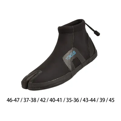 Scuba Snorkeling Dive Boots Wetsuit Booties 3mm Neoprene Diving Boots Surf Boots for Rafting, Windsurfing, Kayak, Drifting