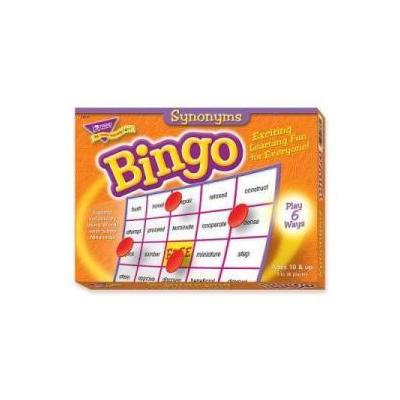 Trend Enterprises Synonyms Bingo Game, 3-36 Players, 36 Cards/Mats