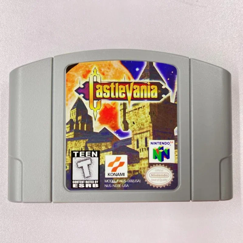 N64 Game Card Castlevania Legacy of Darkness Game Console Video Game Cartridge USA Version 64-bit Console Video Cartridge Gift
