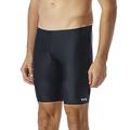 TYR Men's Durafast One Solid Jammer Swimsuit Solid Jammer - Black, 34