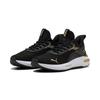 Slip-On Sneaker PUMA "SOFTRIDE ENZO 5 HYPE", Gr. 47, schwarz (puma schwarz, puma gold), Textil, sportlich, Schuhe