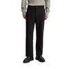 Jerseyhose MARC O'POLO "aus elastischem Bio-Baumwoll-Mix", Damen, Gr. XL, Normalgrößen, schwarz, Obermaterial: 80% Baumwolle, 18% Polyester, 2% Elasthan, unifarben, casual, relaxed fit normal, Hosen