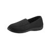 Hausschuh, Damen, Gr. 41, schwarz, Textil, Schuhe Slipper Hausschuh