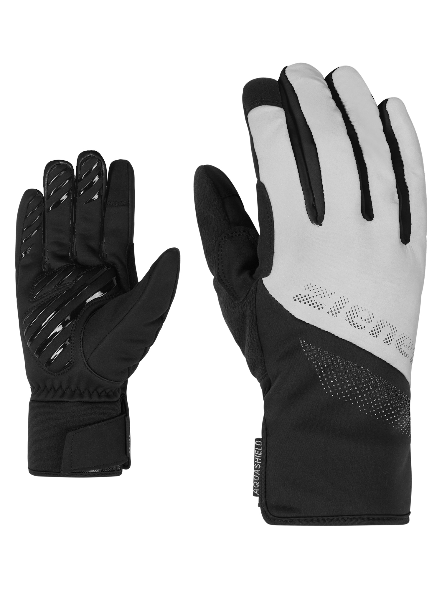 Fahrradhandschuhe ZIENER "DILIP-Z AS TOUCH bike", Herren, Gr. 11, schwarz, Materialmix, Handschuhe Image