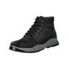 Schnürstiefelette IGI & CO "IGI & CO Stiefelette Nubukleder/Textil", Herren, Gr. 43, schwarz, Nubukleder, Textil, casual, Schuhe