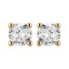 Paar Ohrstecker OROLINO "585/- Gelbgold 2 Brill. 0,25 ct. weiß", gelb (gelb, weiß), Ohrringe, Damen, ONE-SIZE, 0,25 ct, Gold
