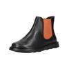 Stiefelette FLY LONDON "Fly London Stiefelette Leder/Textil", Damen, Gr. 40, rot (schwarz, rot), Leder, Textil, casual, Schuhe