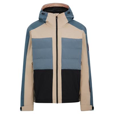 Skijacke ZIENER "TARLO-Z jacket man", Herren, Gr. 50, iron sky cordunkelschwarz, Obermaterial: 100% Polyester (recycelt); Futter: 100% Polyester; Futter 2: 100% Polyamid; Wattierung: 100% Polyester (recycelt); Wattierung 2: 100%...