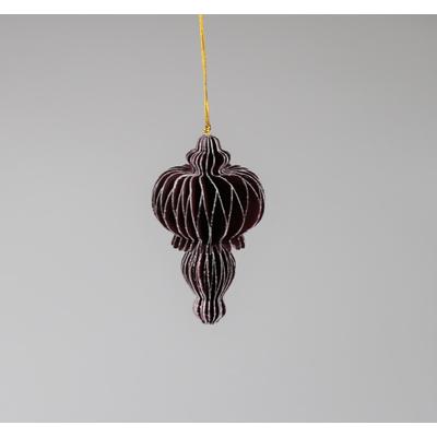 Christbaumschmuck AM DESIGN "aus Papier, Ø: 12 cm", rot (bordeaux), Ø:12cm, Weihnachtsbaumschmuck, 6er Set Image