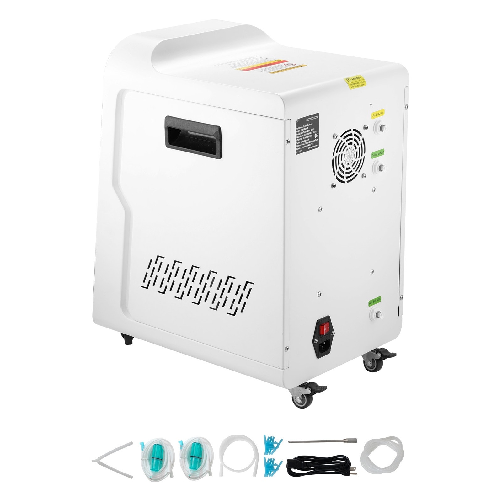 UIMOSO Hydrogen Inhalation Machine, 99.99% High Purity Hydrogen Inhaler, HO-Separated Dual Port Hydrogen Oxygen Inhaler