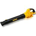 Cordless Leaf Blower Up to 450 CFM 110MPH Compatible with DEWALT 20V Max Battery (No Battery) Electric Outdoor Leaf Blower 20V MAX with 6 Speed Modes Handheld Blower for Lawn Care Yard Snow Blowing