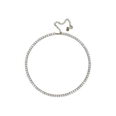 Fashionbox Collier rhodiniert mit Zirkonia weiss Image