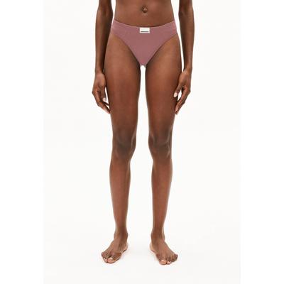 FAARA RIB | Ripp-String aus Bio-Baumwoll Mix - lila (L) Image