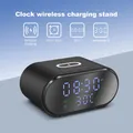 Sveglia digitale Caricabatterie wireless da 15 W, per iPhone 16 15 14 13 12 Pro Max Plus, per Samsung S25 S24 S23 S22 S22.