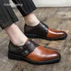Golden Sapling Kleid Loafer Patchwork Lederschuhe für Herren Elegant Casual Business Schuh Herren Party Hochzeit Formal Büro Flach