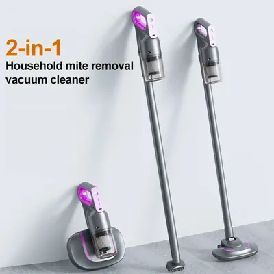 2-in-1 Wireless Handheld Dust Mite Removal Vacuum Cleaner Multi-Function Dust Mite Removal Vacuum Brush Mattress Sofa cleaning