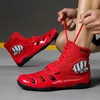 Neue Männer Wrestling Schuhe Leichte Boxen Schuhe Getragen Größe 40-46 Luxus Gym Schuhe Anti Slip Wrestling Turnschuhe
