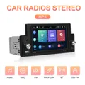 Hikity 5.9 ''Radio per auto 1Din Lettore multimediale MP5 Universale Carplay Android Auto Bluetooth Tipo-C/USB FM Mirror Link Car Stereo