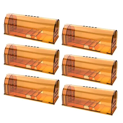 1Pc Mouse Trap Cage No Kill Animal Pet Control Cage Reusable Mice Rodent Catcher Rat Trap