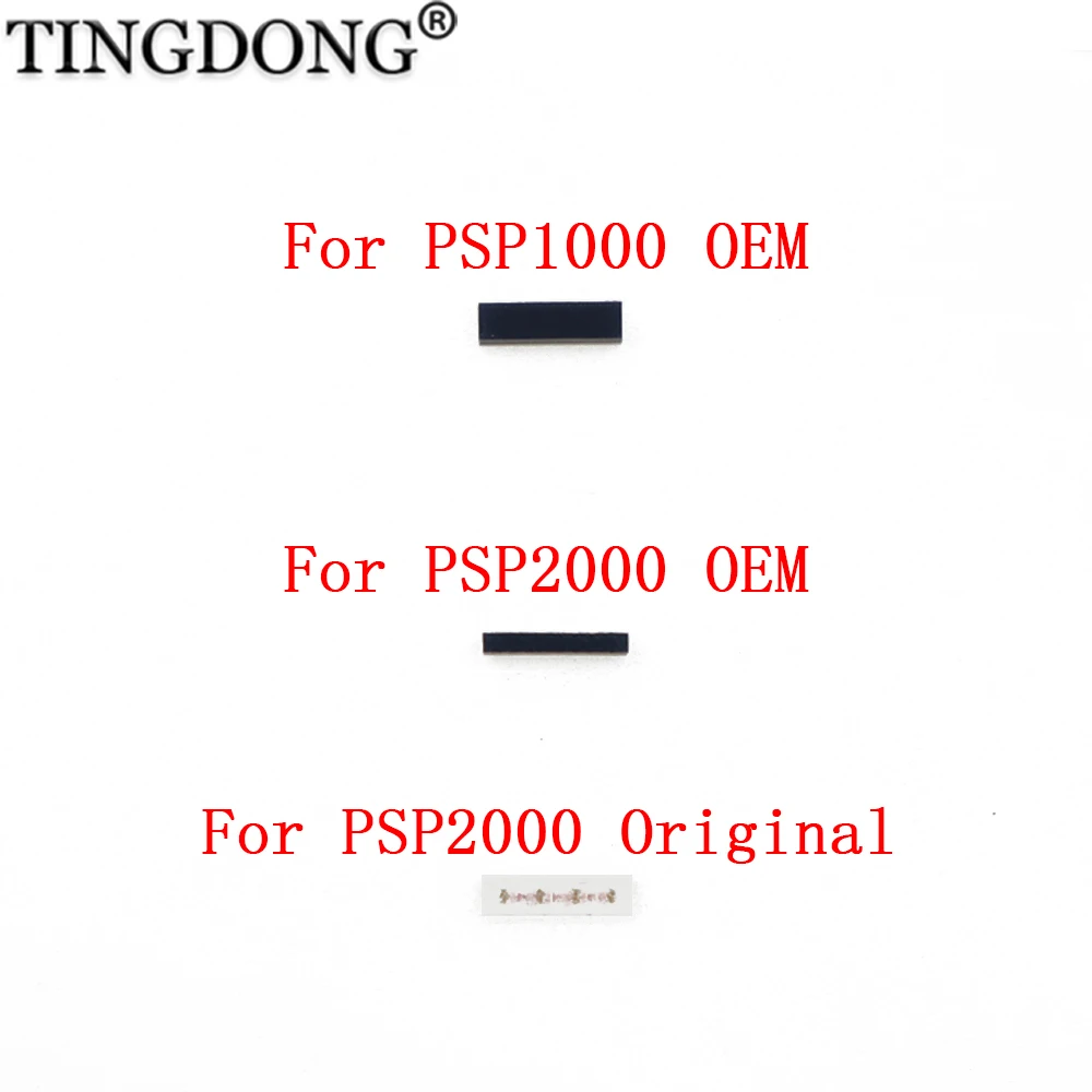 10 stücke Für PSP 1000 2000 3D Analog Joysticks Thumb-stick Kappe Taste Leitfähigen Gummi Bar Ersatz Image