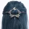 Vichingo Retro Libellula Luna Forcina Ramo Tornante Tendenza moda donna Accessori per capelli versatili Accessori stile norvegese scandinavo Accessori per feste San Valentino Festa della mamma Regalo