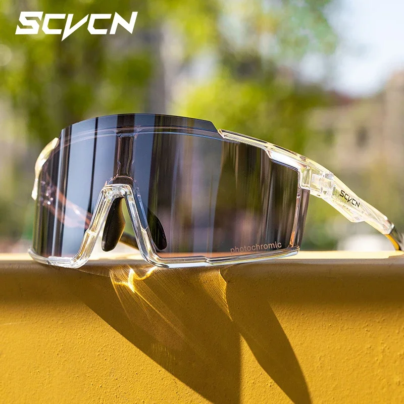 SCVCN Rennrad Sonnenbrille Sportbrille Männer Frauen Reiten Winddichte Brille UV400 Schutz Outdoor Wandern Reiten Brille Image