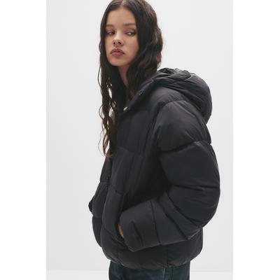 Lightweight Puffer Jacket With Hood
