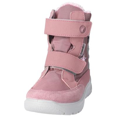 Stiefelette RICOSTA "Ricosta Stiefelette Lederimitat/Textil", Kinder, Gr. 30, rosa (candy), Lederimitat, Textil, casual, Schuhe Image