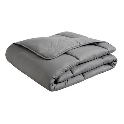 Microfaserbettdecke OTTO HOME "Claara,Bettdecke 135x200 cm, 155x220 cm, 200x200 cm", grau, B:135cm L:200cm, Bezug: 100% Polyester. Füllung: 100% Polyester, Bettdecken, Bettdecken in grau, Sommer, Winter, 4 Jahreszeiten, Decke Image