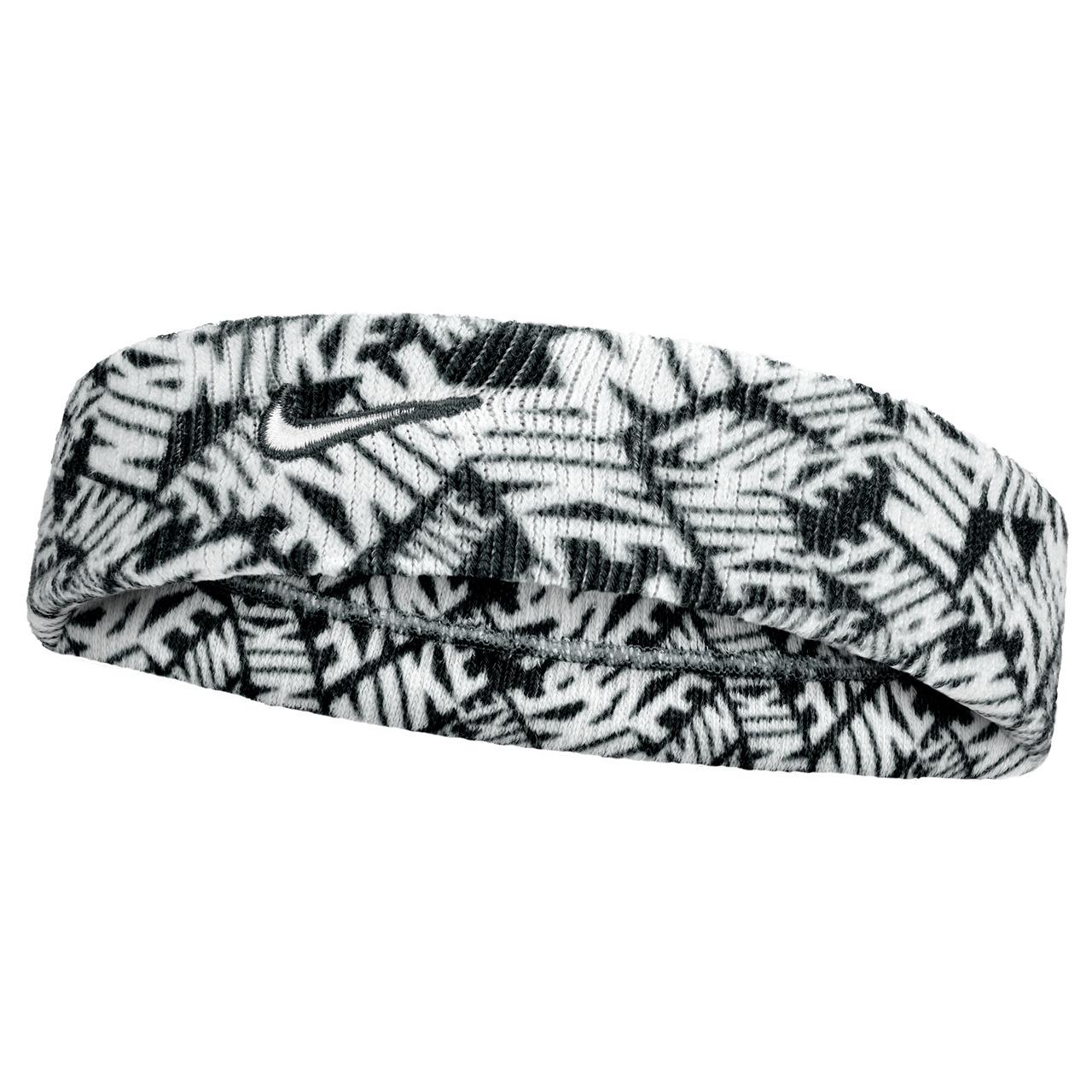 Nike - "Classic" Stirnband, Dri-FIT (Schwarz/Weiß) Image