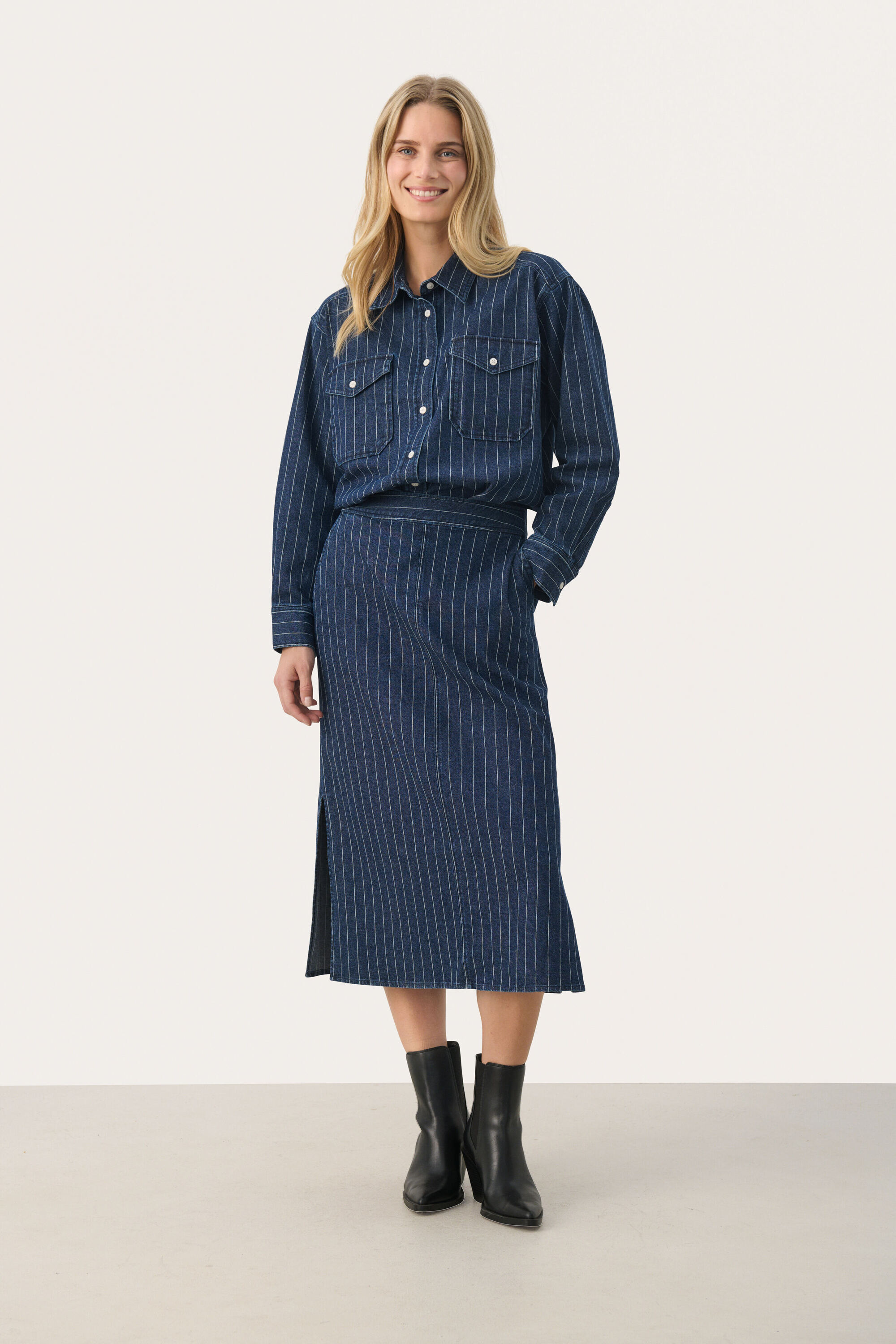 Denimrock Stripe Dark Denim dark blue Image