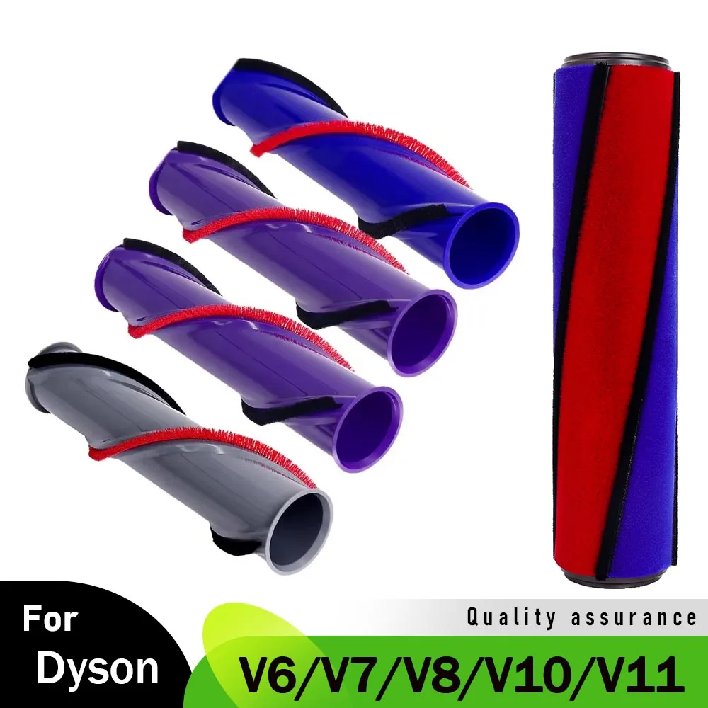 Roller Bar Ersatz Zubehör Für Dyson V6 V8 V10 V11 Staubsauger Ersatzteil Weiche Roller Pinsel Teppich Brushroll Bar Image