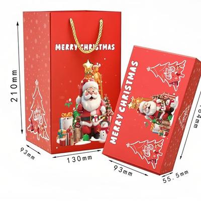 Christmas Pop-Up Box Foldable Christmas Money Bounce Box Surprise box gift box DIY Unique Folding Bouncing Cash Pop Up Gift Boxes for Birthday, Christmas, Anniversary, Valentine's Day