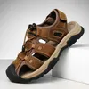 2025 Summer Men's Beach Sandals Lightweight Anti-Slip Soft Soled Slippers Outdoor Quick-Dry Casual Shoes Fashion Roman Shoes