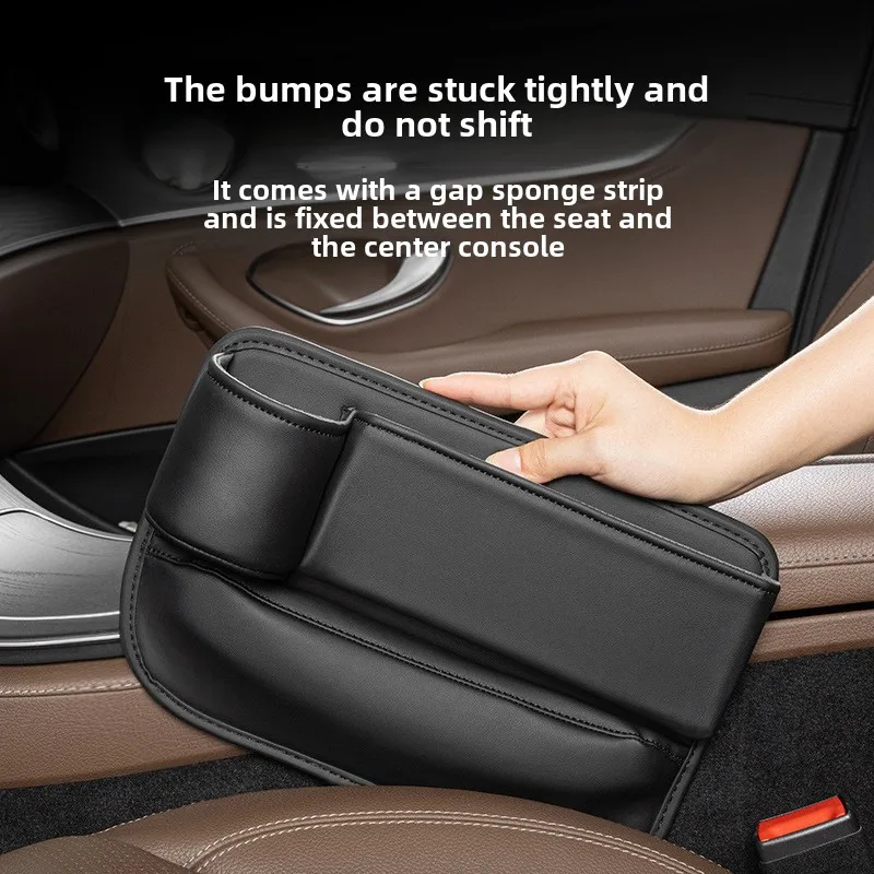 Für Skoda Fabia Kodiaq 2014 ~ 2023 Auto Sitz Lücke Füllstoff Lagerung Box Mit Tasse Halter Tragbare Aufräumen Kit Organizer fall Zubehör Image