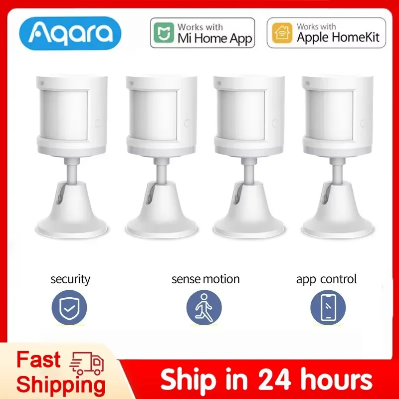 Original Aqara Motion Sensor Smart Menschlichen Körper Sensor ZigBeeWireless Verbindung Bewegung Smart Home Für Mijia MiHome Homekit APP Image
