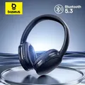 Baseus D02 Pro Cuffie Bluetooth senza fili Auricolari stereo HIFI Cuffie sportive pieghevoli con cavo audio per iPhone tablet