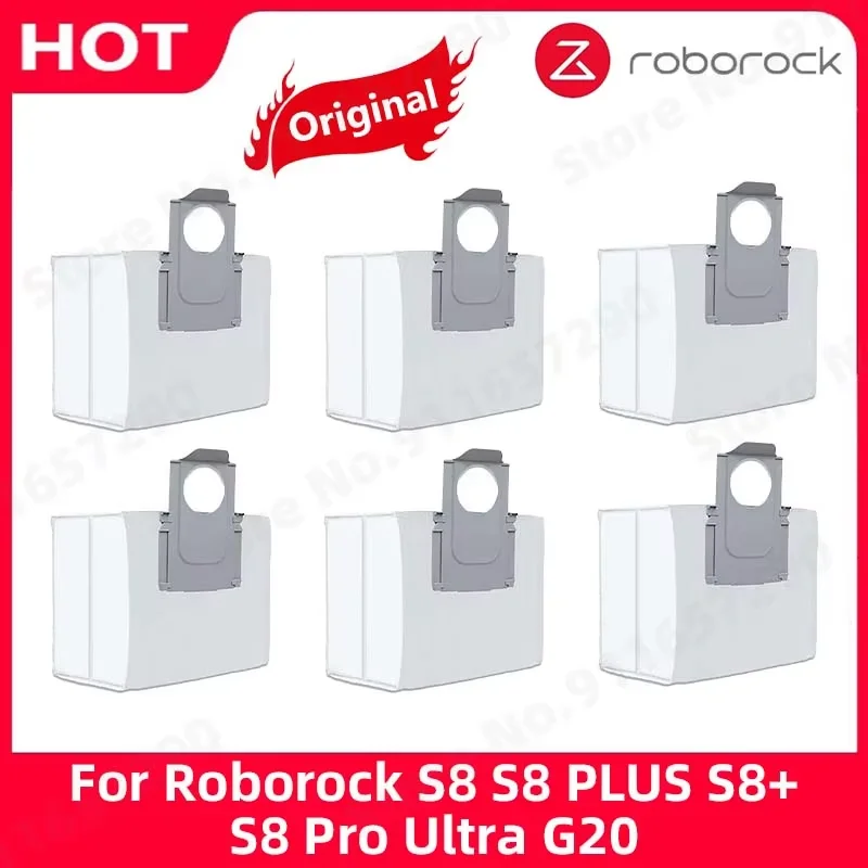 Original Für Roborock S8 S8 PLUS S8 + S8 Pro Ultra G20 Staub Taschen Collector Sets Ersatzteile Staubsauger Zubehör Image