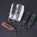 Nuovo Portachiavi per auto in metallo in pelle Portachiavi Regalo personalizzato con logo per Benz Smart fortwo forfour 453 451 450 Portachiavi automatico Accessori