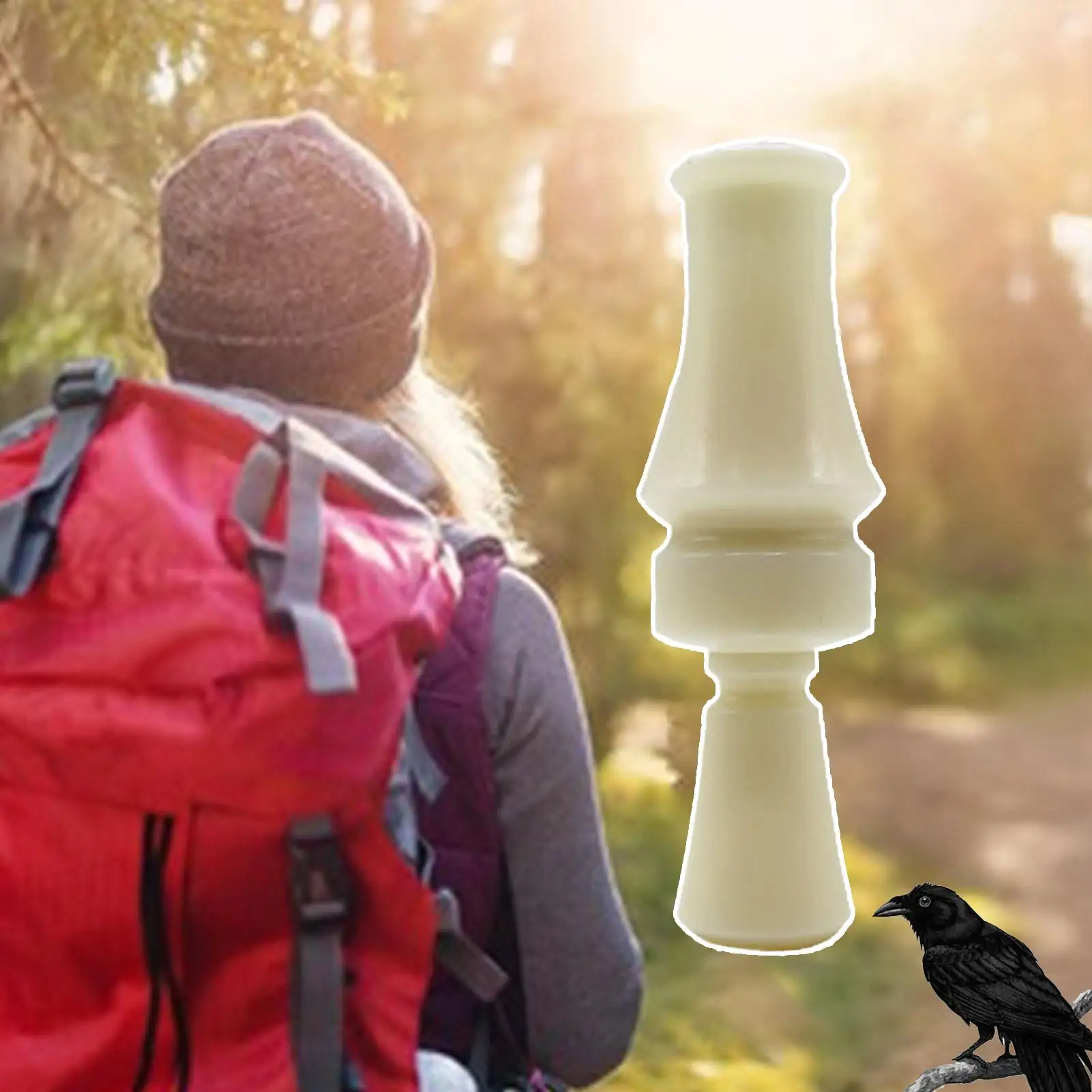 Krähe Jagd Anruf Handheld Krähe Anruf Zieht Pfeife Tier Anrufe Vogel Pfeife Realistische Geräusche Für Jagd Lockvogel Image