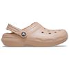Crocs - Classic Lined Clog - Sandalen US M7/W9 | EU 39-40 beige/braun