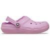 Crocs - Classic Lined Clog - Sandalen US M4/W6 | EU 36-37 rosa/lila