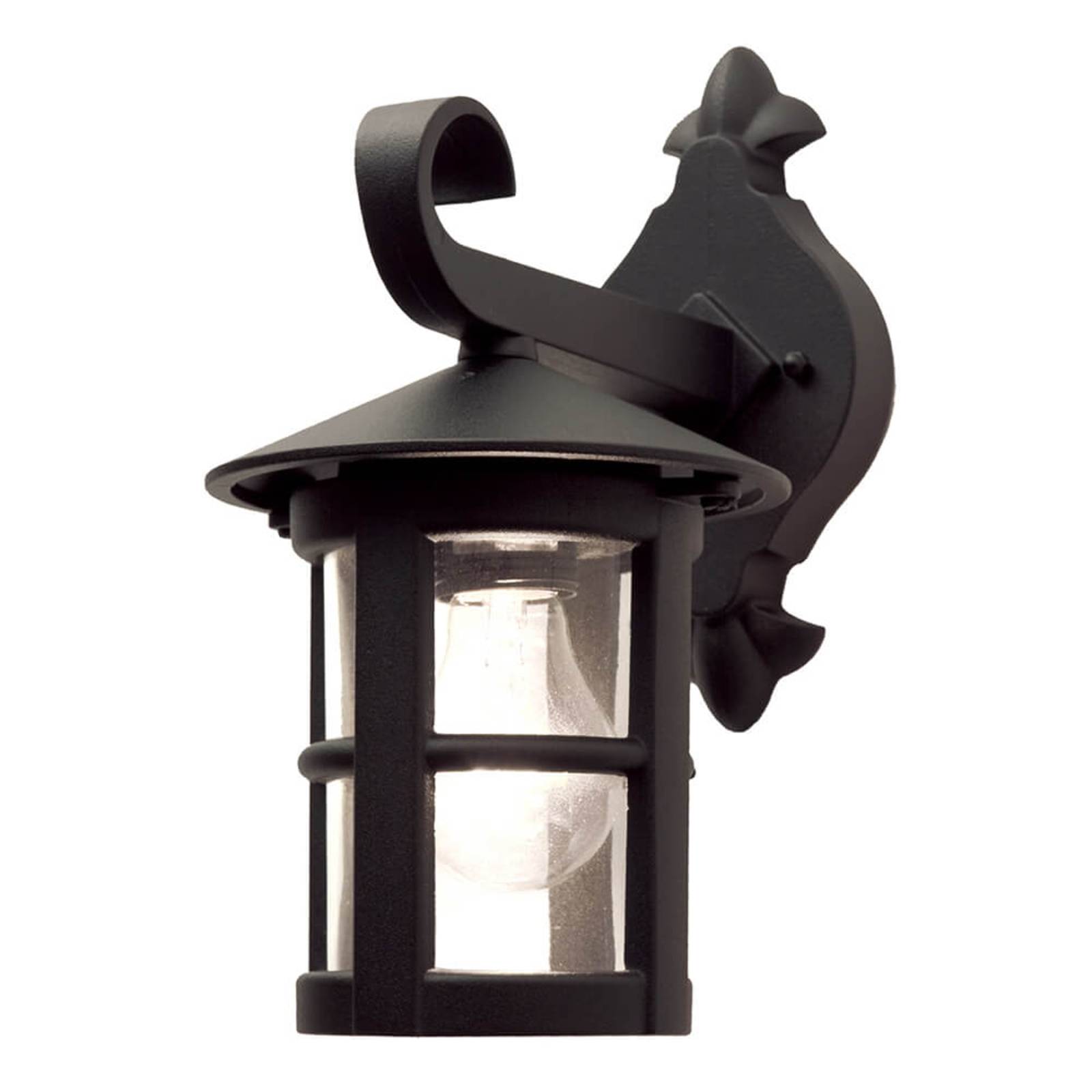 Elstead Outdoor Wall Light Hereford, Black, Aluminium, Modern, Outdoor Wall Light