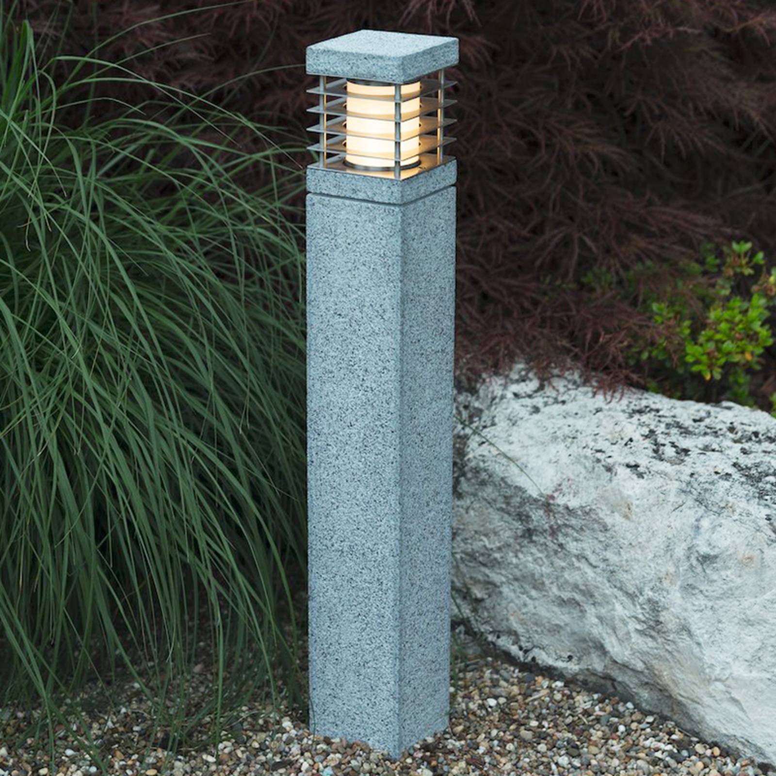 Heitronic Pathway Light La Mer, Alu / grey / zinc, Stainless steel, Modern, Outdoor lights