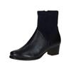 Stiefelette CAPRICE "Caprice Stiefelette Leder/Textil", Damen, Gr. 38, blau (ocean), Leder, Textil, casual, Schuhe